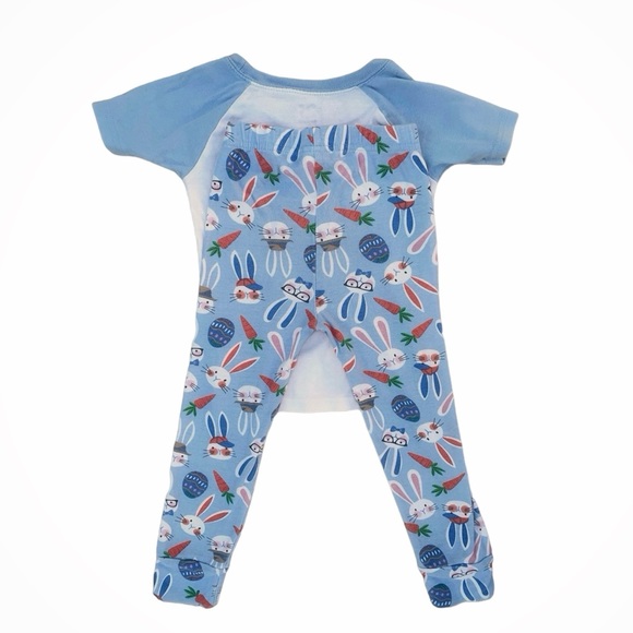 Easter Bunny Pajamas Blue - 4 T - Picture 4 of 6